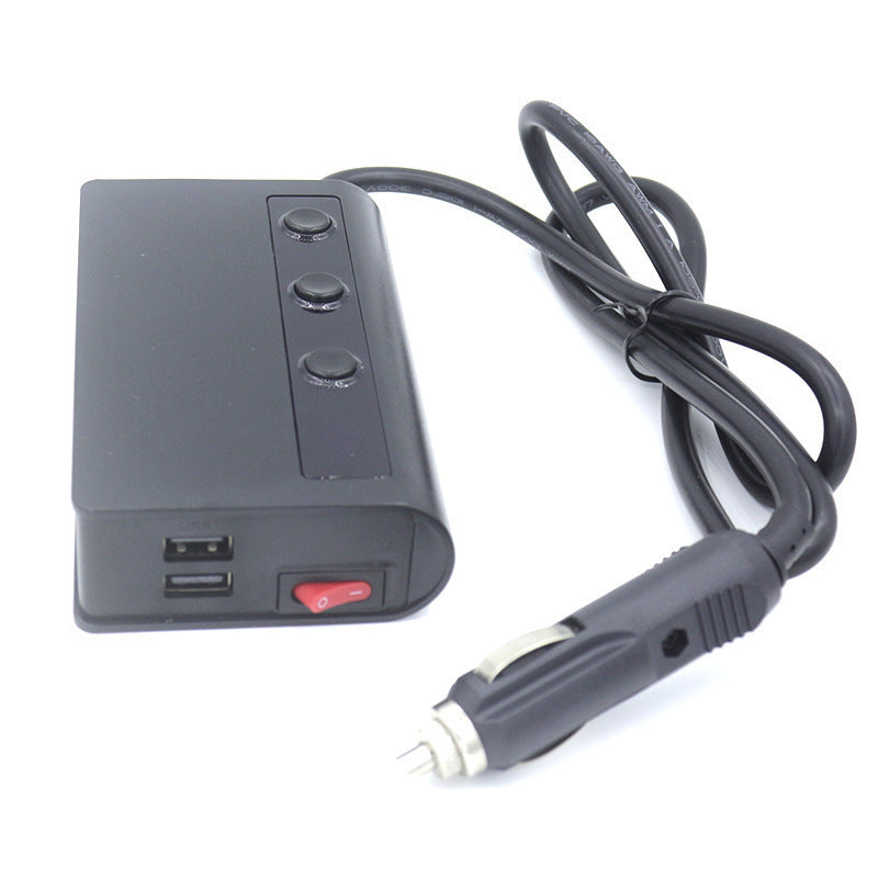 iGi4Shop New Cigarette Lighter, One For Three Cars, High Power Car Charger