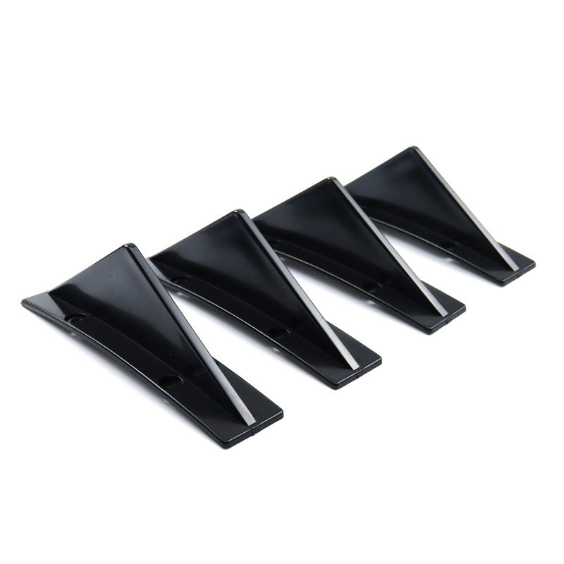 iGi4Shop Automotive Universal Triangle Rear Spoiler Carbon Fiber Chassis