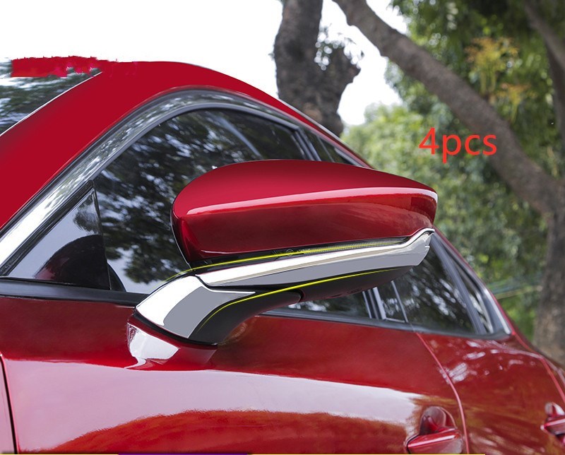 iGi4Shop Mazda 3 Angkesila rearview mirror modified rear view mirror decorative bright strips