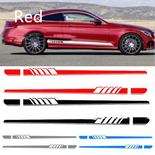 iGi4Shop Side skirt stripe side car sticker