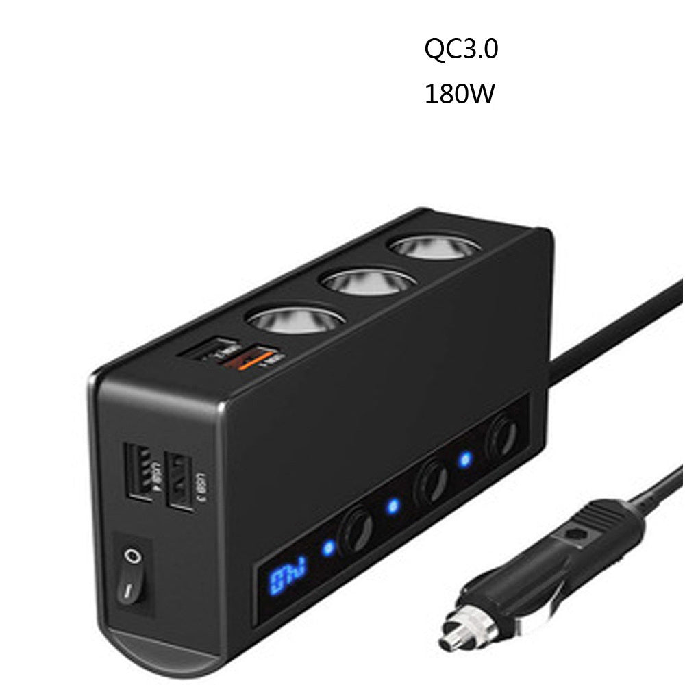iGi4Shop New Cigarette Lighter, One For Three Cars, High Power Car Charger