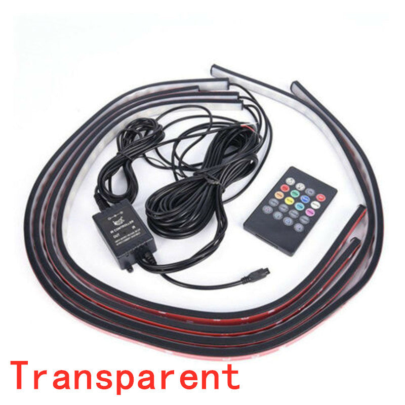 iGi4Shop 1 drag 4-5050 colorful voice control car chassis light atmosphere