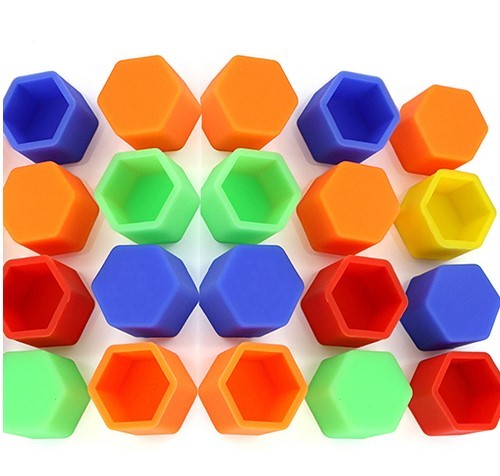 iGi4Shop Silicone Car Wheel Nut Screw Cover Car Rims Exterior Bolt Caps