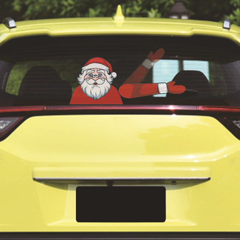 iGi4Shop Santa Wiper Car Sticker without Straps