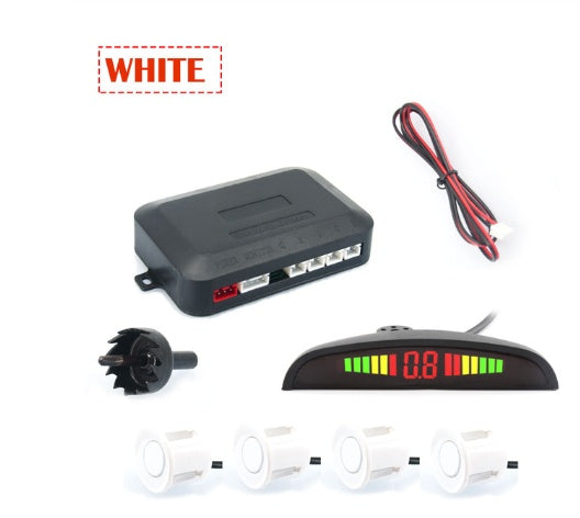 iGi4Shop Manufacturers Wholesale Reversing Radar Buzz 4 General 12v Crescent Monitor SensorProbe Vehicle