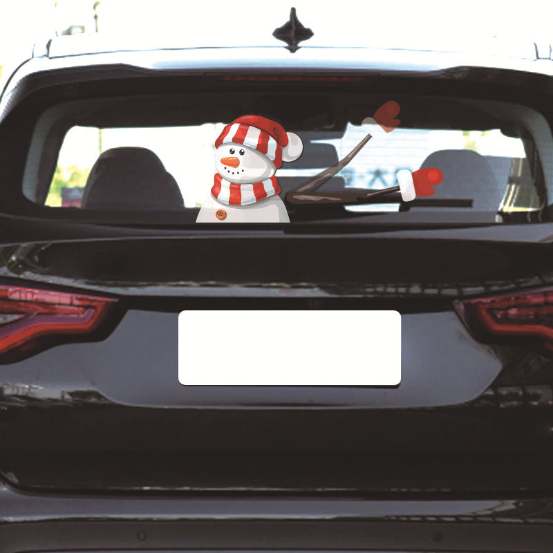 iGi4Shop Santa Wiper Car Sticker without Straps
