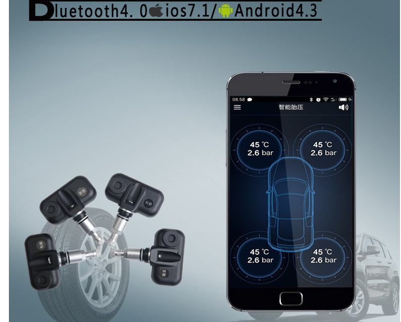 iGi4Shop Bluetooth wireless tire pressure monitoring system
