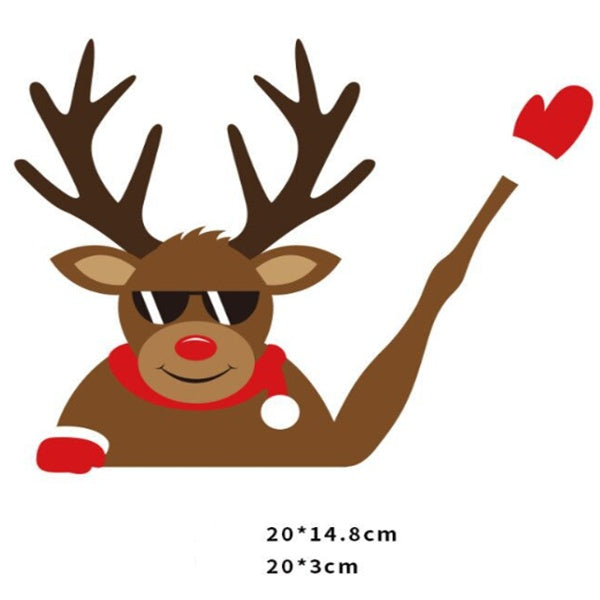 iGi4Shop Santa Wiper Car Sticker without Straps