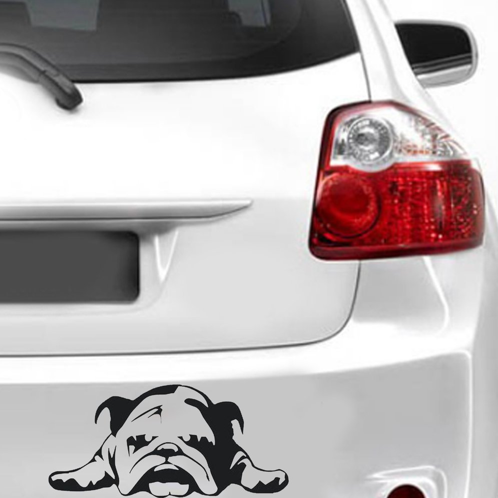 iGi4Shop Bulldog scratch-resistant car stickers