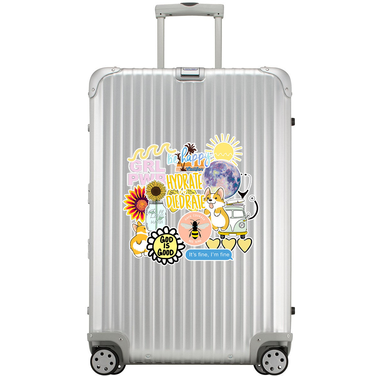 iGi4Shop Suitcase Sticker Waterproof Graffiti Suitcase Sticker