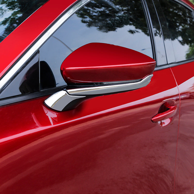 iGi4Shop Mazda 3 Angkesila rearview mirror modified rear view mirror decorative bright strips