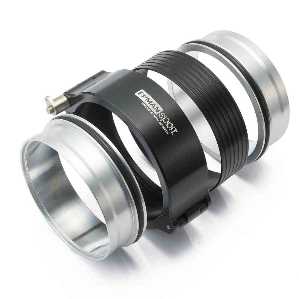 iGi4Shop Car Accessories Modified V-Clamp With Flange Diameter 2.5 Inch Hose Clamp Turbine Exhaust Pipe