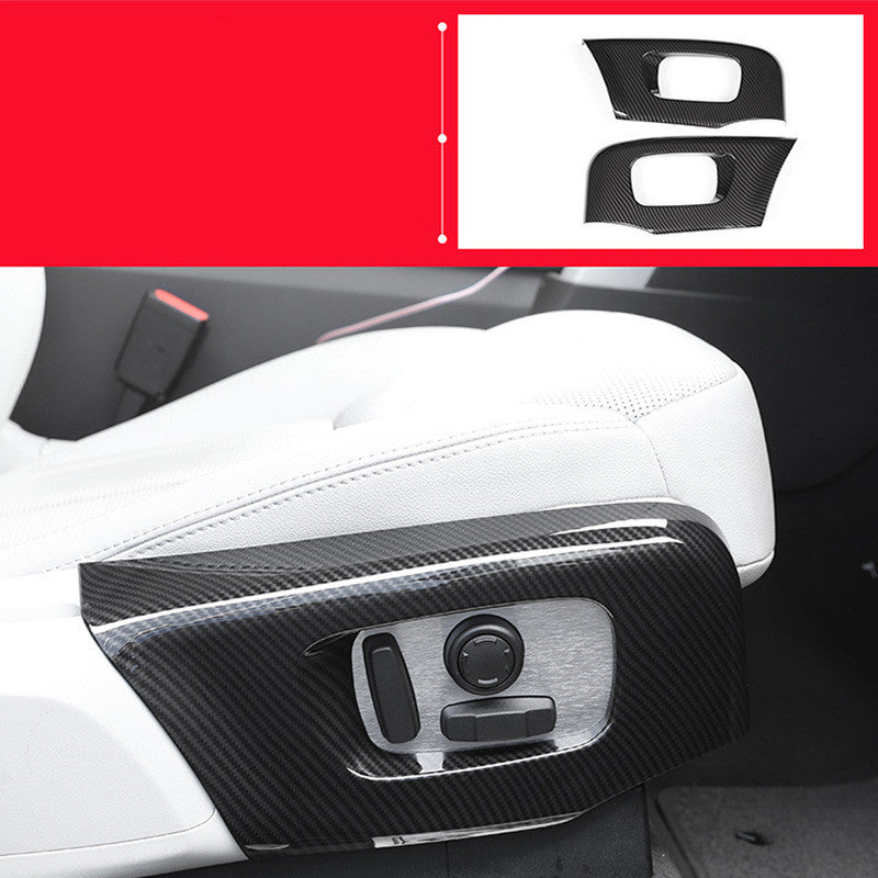 iGi4Shop Central Control Air Conditioner Carbon Fiber Pattern Decorative Stickers Accessories