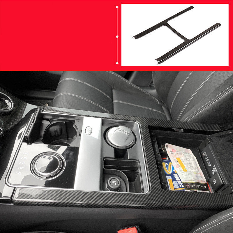 iGi4Shop Central Control Air Conditioner Carbon Fiber Pattern Decorative Stickers Accessories