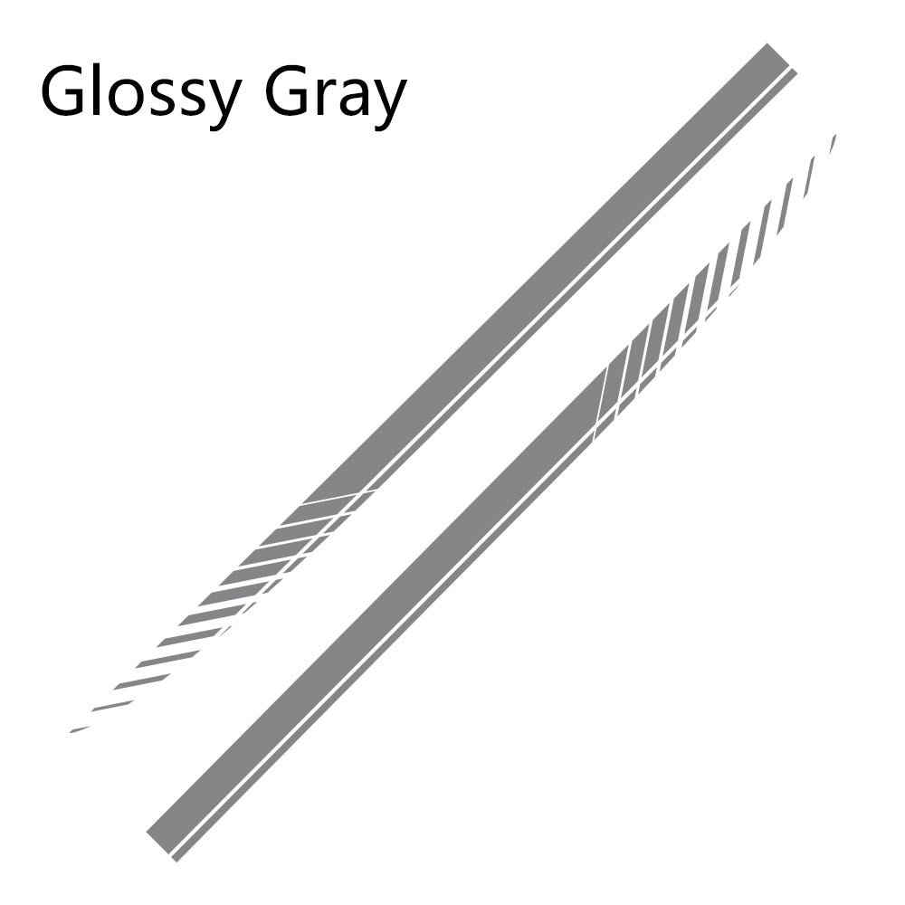 iGi4Shop Car Side Skirt Stripe DIY Applique Car Modification Parts