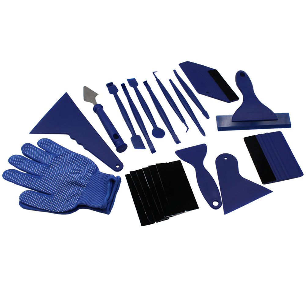 iGi4Shop 21 Sets Of Car Filming Tools, Color-Changing Film, And Beautiful Seam Scraper, Advertising Film Remover, Scraper Tool