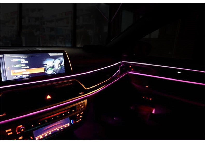 iGi4Shop Car LED Atmosphere Light With Car USB Sole Cab Gap Light Bar