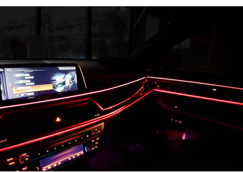 iGi4Shop Car LED Atmosphere Light With Car USB Sole Cab Gap Light Bar