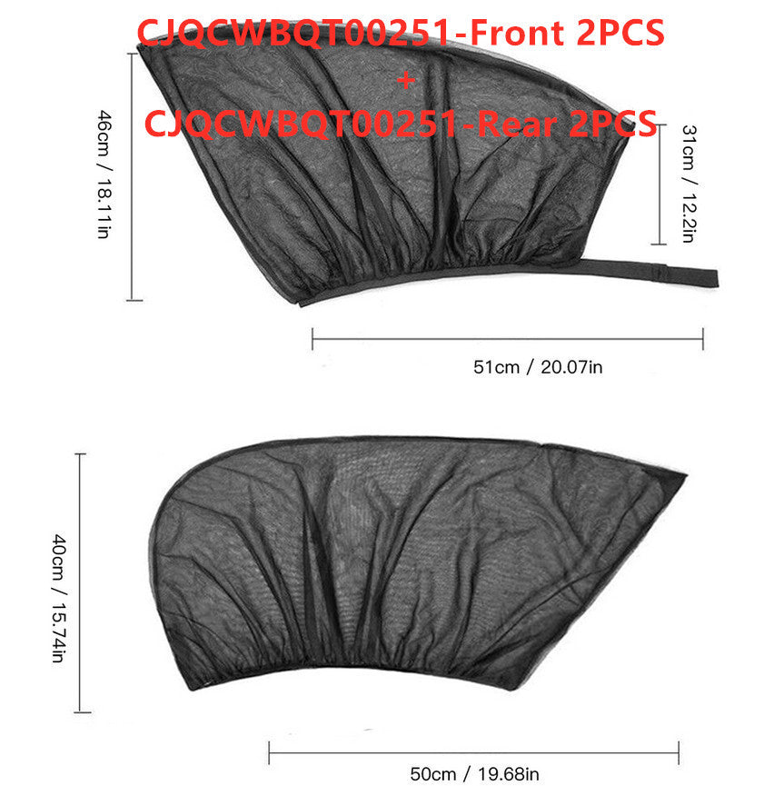 iGi4Shop Sunshade And Mosquito Black Screen Car Window Protection Cover