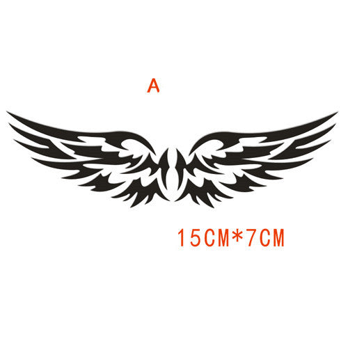 iGi4Shop Spirit Point Angel Wing Sticker Car Sticker Rear Sticker Scratch Sticker Scar Sticker Rear View Mirror Sticker