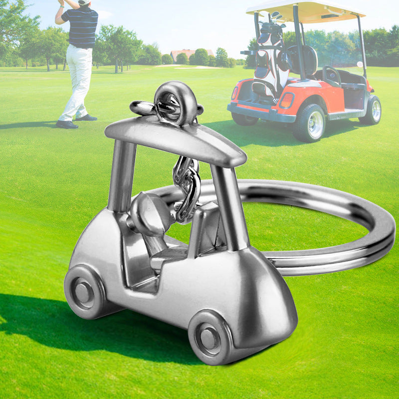 iGi4Shop Golf Cart Keychain Key Ring Creative Car Key Chain