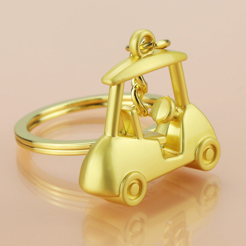 iGi4Shop Golf Cart Keychain Key Ring Creative Car Key Chain