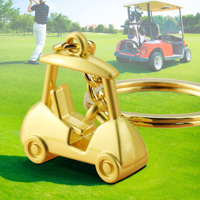 iGi4Shop Golf Cart Keychain Key Ring Creative Car Key Chain