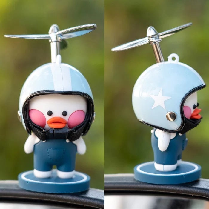 iGi4Shop Car Ornaments Motorcycle Cute Car Center Console Accessories Car Cartoon