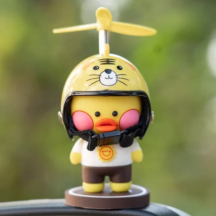 iGi4Shop Car Ornaments Motorcycle Cute Car Center Console Accessories Car Cartoon
