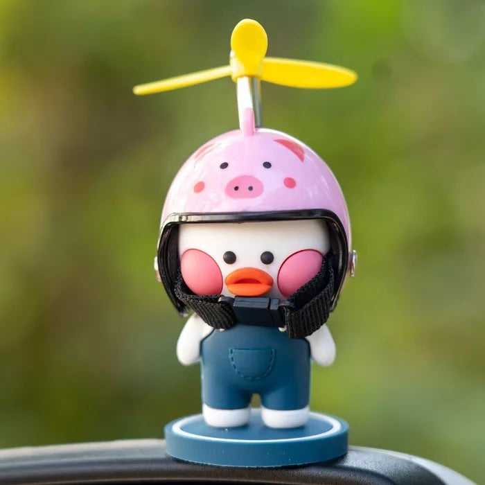 iGi4Shop Car Ornaments Motorcycle Cute Car Center Console Accessories Car Cartoon