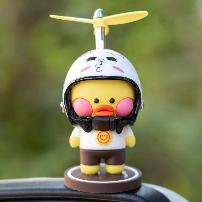 iGi4Shop Car Ornaments Motorcycle Cute Car Center Console Accessories Car Cartoon