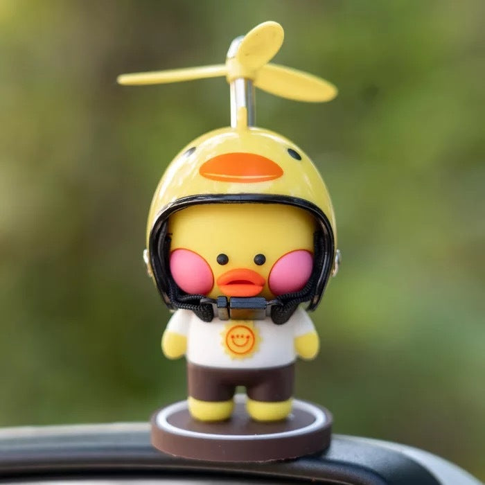 iGi4Shop Car Ornaments Motorcycle Cute Car Center Console Accessories Car Cartoon
