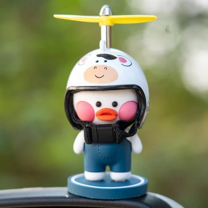 iGi4Shop Car Ornaments Motorcycle Cute Car Center Console Accessories Car Cartoon