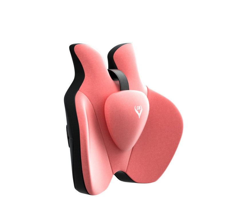 iGi4Shop Car Cushion Car With Memory Foam Lumbar Support Headrest Set seat Lumbar Back Cushion Lumbar