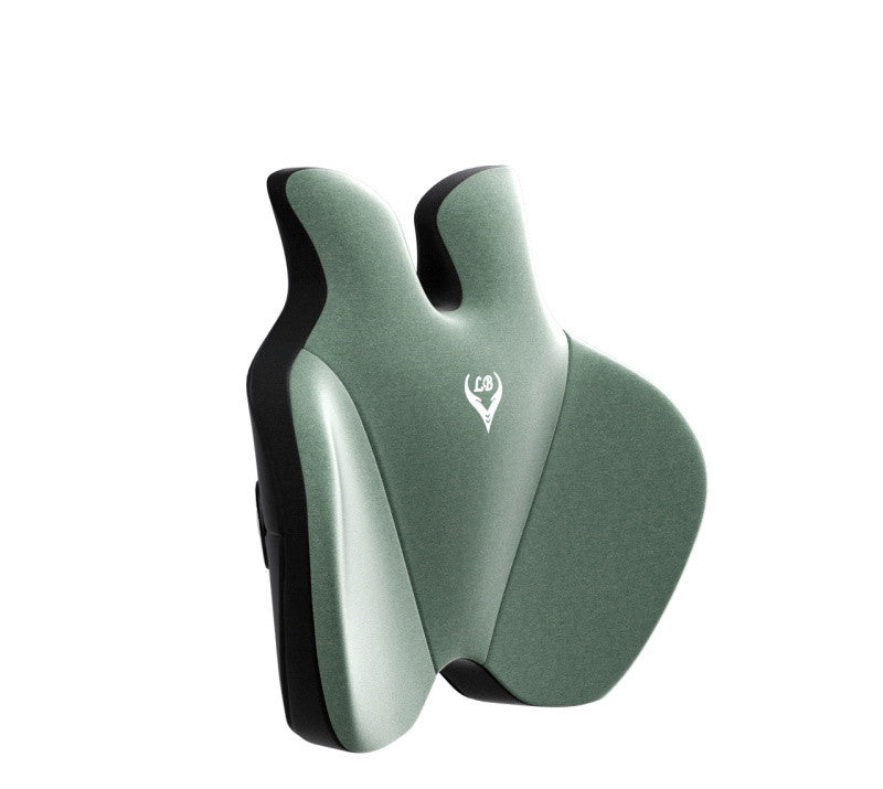 iGi4Shop Car Cushion Car With Memory Foam Lumbar Support Headrest Set seat Lumbar Back Cushion Lumbar