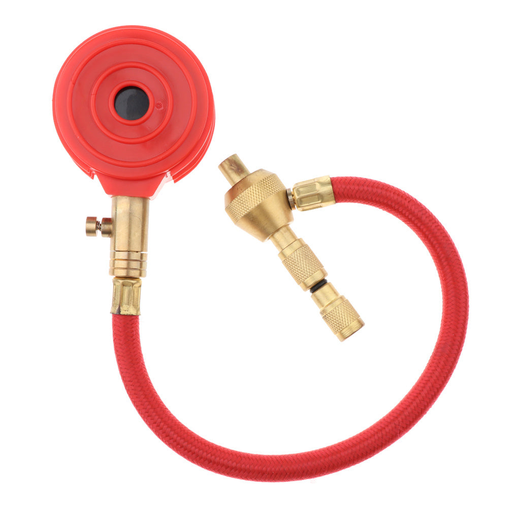 iGi4Shop Off-Road Vehicle Tire Pressure Gauge Mechanical Car Tire Pressure Gauge All Copper Valve One Key Deflation