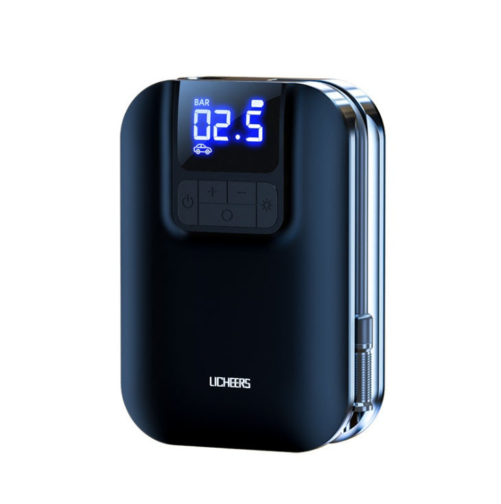 iGi4Shop New A7 Wireless Car Air Pump Portable Car Mini Tire Digital Display Small Air Pump Bicycle Pump