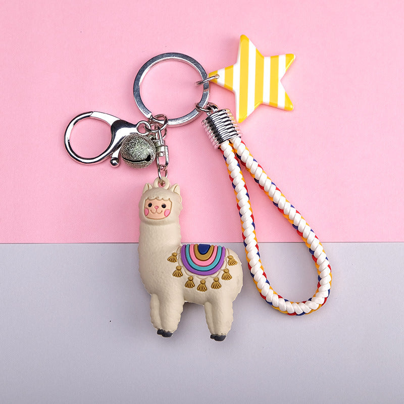 iGi4Shop New Alpaca Cartoon Key Chain