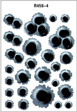 iGi4Shop Simulation Bullet Hole Car Sticker, Car Bullet Hole Crack Car Sticker Industrial Genius International A Site For The Like Minded