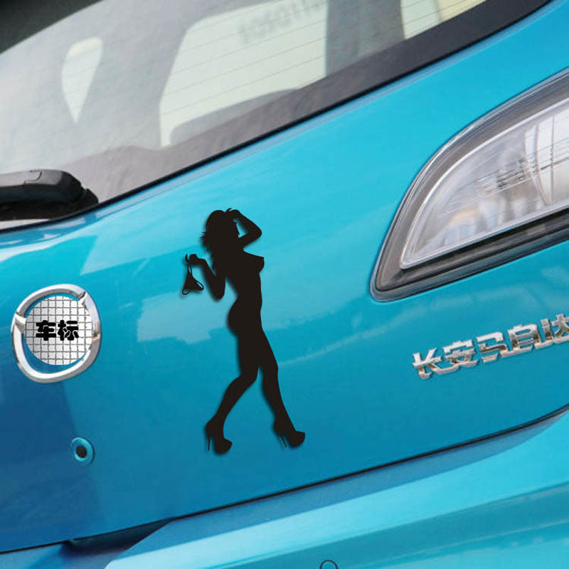 iGi4Shop Bikini car stickers beauty reflective stickers