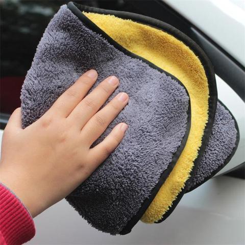iGi4Shop Two-color Couble-sided Car Dual-use Cleaning Car Wash Towel
