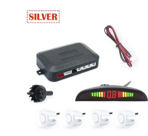 iGi4Shop Manufacturers Wholesale Reversing Radar Buzz 4 General 12v Crescent Monitor SensorProbe Vehicle