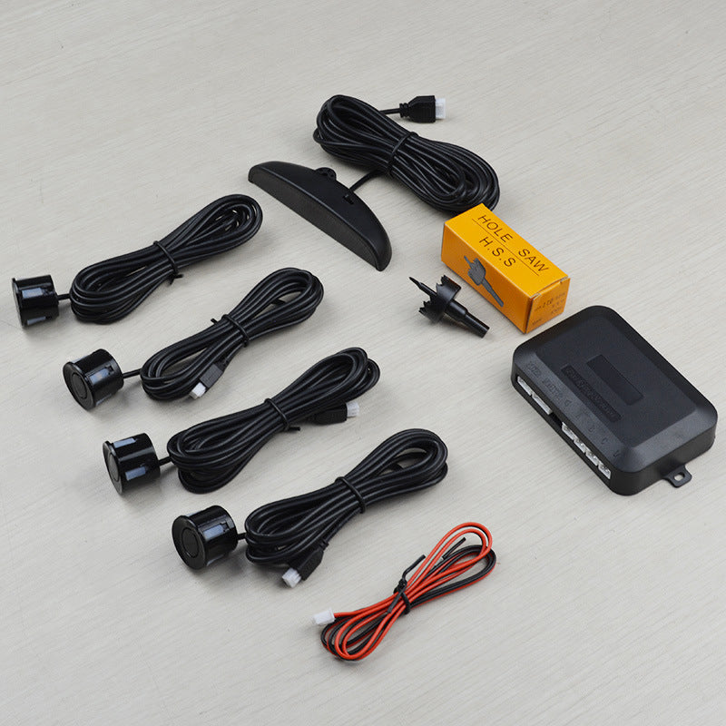 iGi4Shop Manufacturers Wholesale Reversing Radar Buzz 4 General 12v Crescent Monitor SensorProbe Vehicle