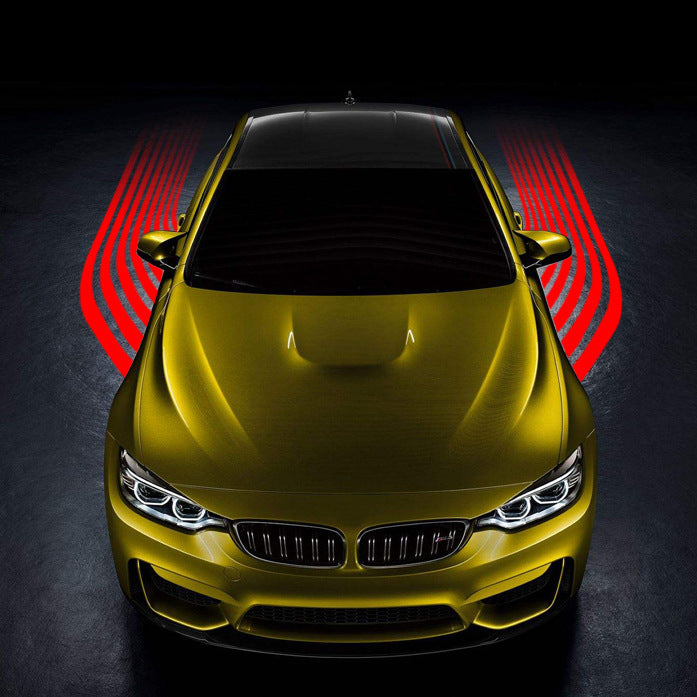 iGi4Shop Car Welcome Lamp Led Chassis Projection Lamp Blanket Wing Decoration Lamp