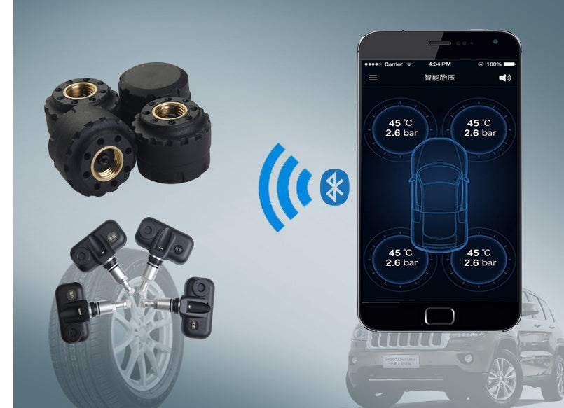 iGi4Shop Bluetooth wireless tire pressure monitoring system