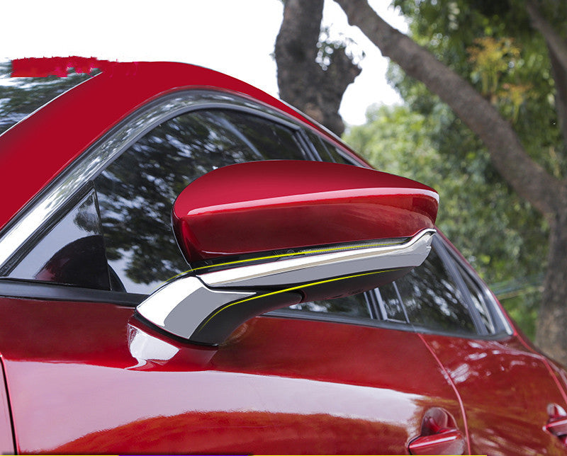 iGi4Shop Mazda 3 Angkesila rearview mirror modified rear view mirror decorative bright strips