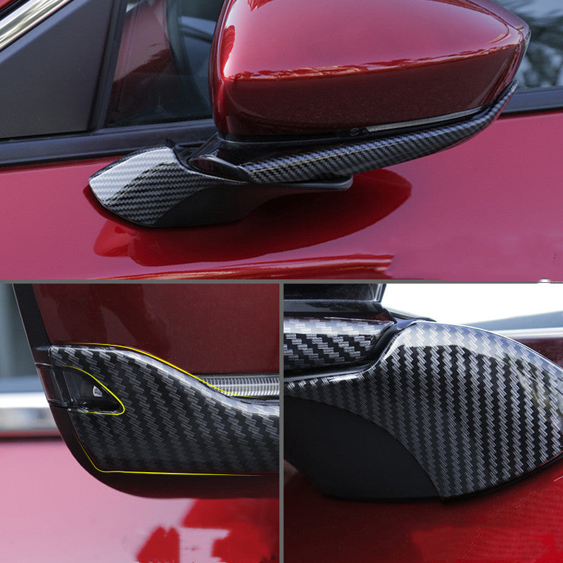 iGi4Shop Mazda 3 Angkesila rearview mirror modified rear view mirror decorative bright strips