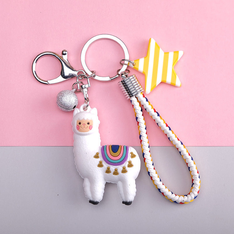 iGi4Shop New Alpaca Cartoon Key Chain