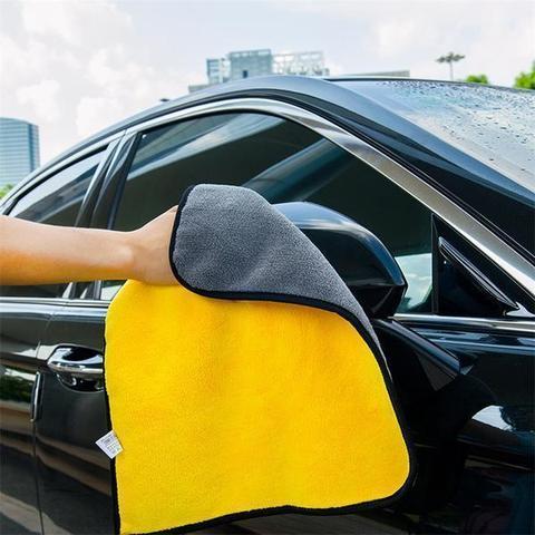 iGi4Shop Two-color Couble-sided Car Dual-use Cleaning Car Wash Towel