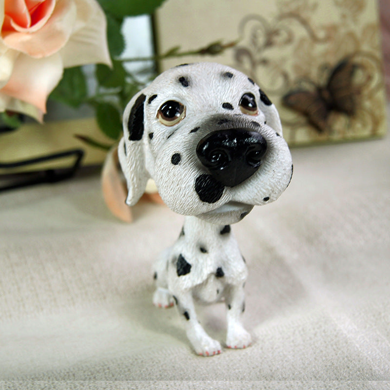 iGi4Shop Car interior moving head decoration world famous dog car supplies